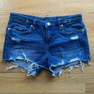 [BLANKNYC] The Astor Distressed Denim Shorts – Size 27
